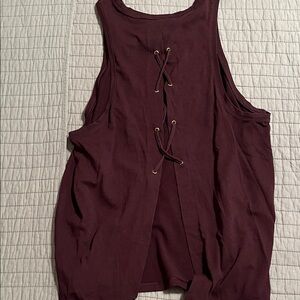 Victoria’s Secret Sport Laced Tank Top